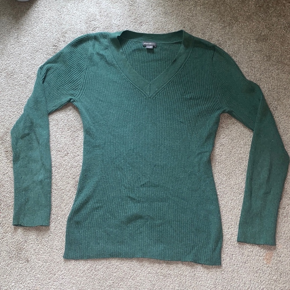 Eddie Bauer V Neck Sweater